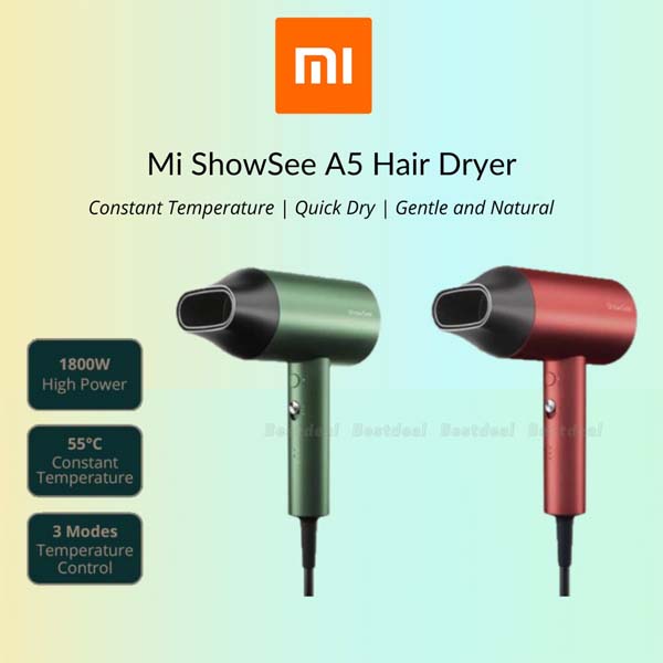 xiaomi showsee hair dryer a5